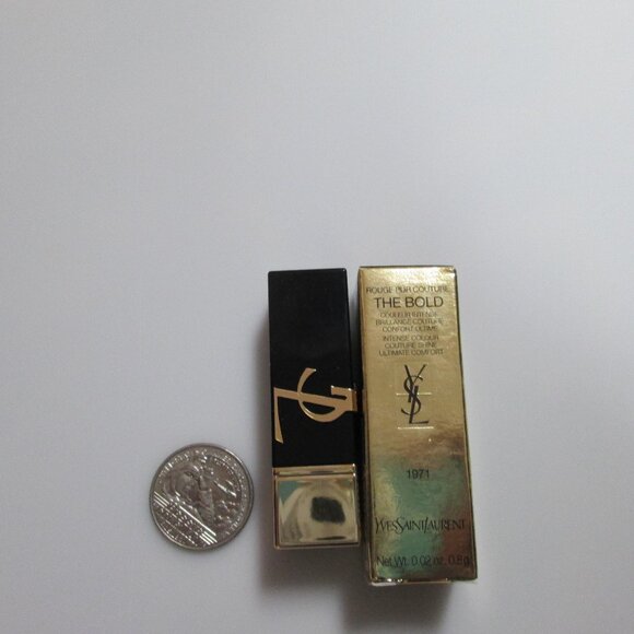 YSL Yves Saint Laurent Mini Lipstick NIB N1 Beige Trench Rouge Pur Couture - Picture 2 of 2